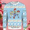 UFO Holographic Ugly Xmas Sweater