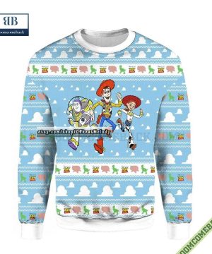 Toy Story Light Blue Ugly Christmas Sweater