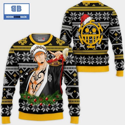 Trafalgar Law One Piece Anime Ugly Christmas Sweater