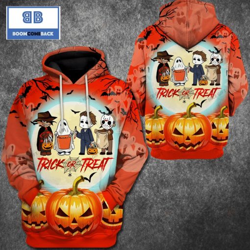 Trick Or Treat Halloween 3D Hoodie