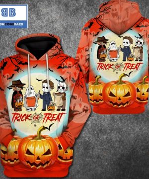 Trick Or Treat Halloween 3D Hoodie