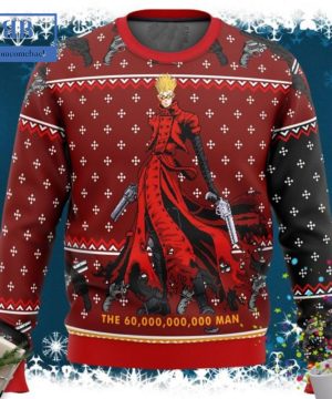 Trigun Vash The Stampede The 60 Billion Man Ugly Christmas Sweater