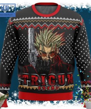 Trigun Vash The Stampede Ugly Christmas Sweater