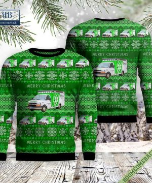 Trinity Health Community Ambulance Christmas Sweater Jumper