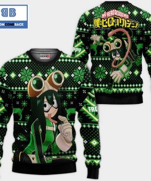 Tsuyu Asui My Hero Academi Anime Christmas 3D Sweater