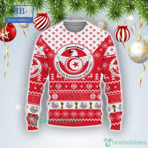 Tunisia National Football Team World Cup 2022 Qatar Style 1 Ugly Christmas Sweater