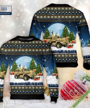 U.S Marine Corps Cougar MRAP Christmas Sweater Jumper