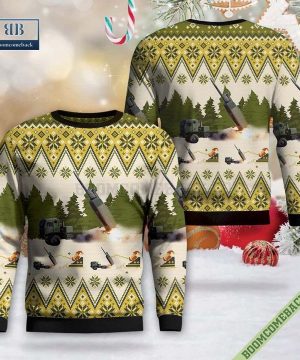 U.S Marine Corps M142 HIMARS Christmas Sweater Jumper