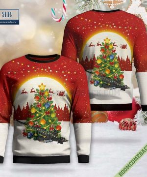 U.S Marine Corps M777 Howitzer Christmas Sweater Jumper