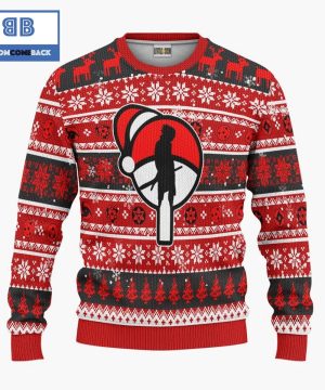 uchiha clan mangekyou sharingan naruto anime christmas custom knitted 3d sweater 3 XqgCM