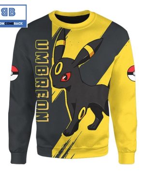 Umbreon Pokemon Anime 3D Christmas Sweatshirt