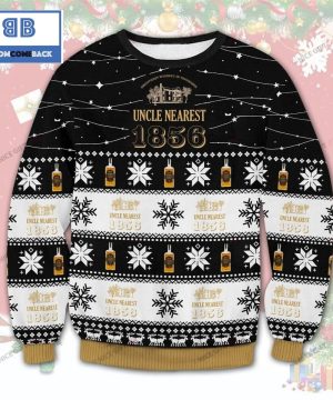 Uncle Nearest 1856 Whiskey Christmas 3D Sweater