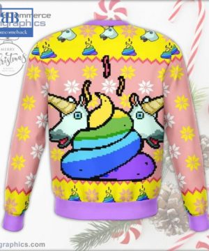 Unicorn Shit Ugly Christmas Sweater