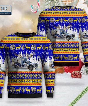 Unionville, Michigan, ACW Ambulance Service Ugly Christmas Sweater