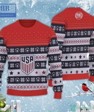 United States National Soccer Team World Cup 2022 Qatar Style 1 Ugly Christmas Sweater