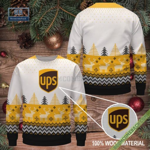 UPS 3D Ugly Sweater For Adult And Kid