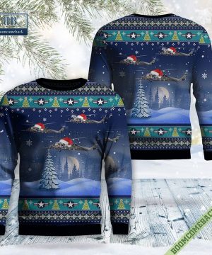 US Air Force Sikorsky HH-60G Pave Hawk Ugly Christmas Sweater