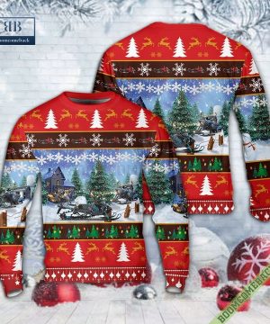 US Arctic Cat Snowmobiles Riot X Ugly Christmas Sweater