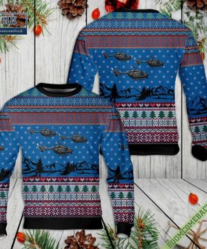 US Army Eurocopter-Kawasaki UH-72A Lakota Christmas Sweater Jumper