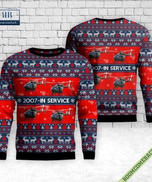 US Army Eurocopter UH-72A Lakota Ugly Christmas Sweater