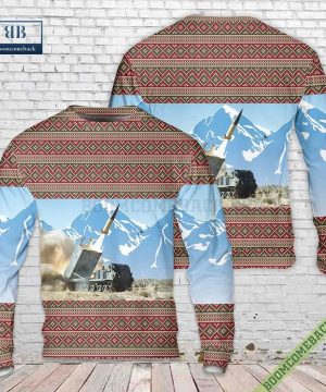 US Army M270 MLRS Ugly Christmas Sweater