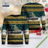 US Army M551 Sheridan Tank Ugly Christmas Sweater