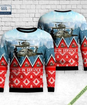 US Army Sikorsky UH-60 Black Hawk Ugly Christmas Sweater