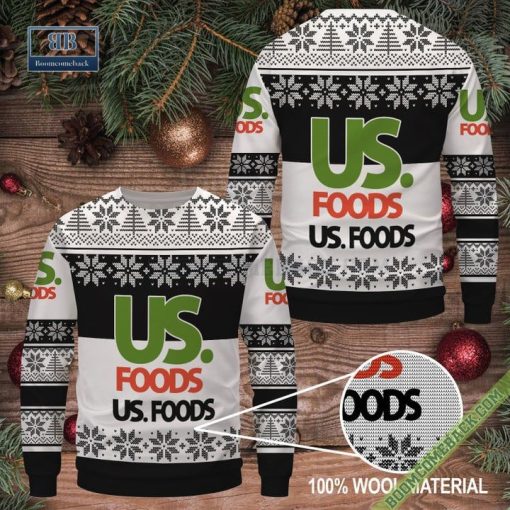 US. Foods Company Ugly Christmas Sweater