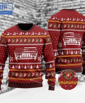 US Marine Corps Ver 1 Ugly Christmas Sweater