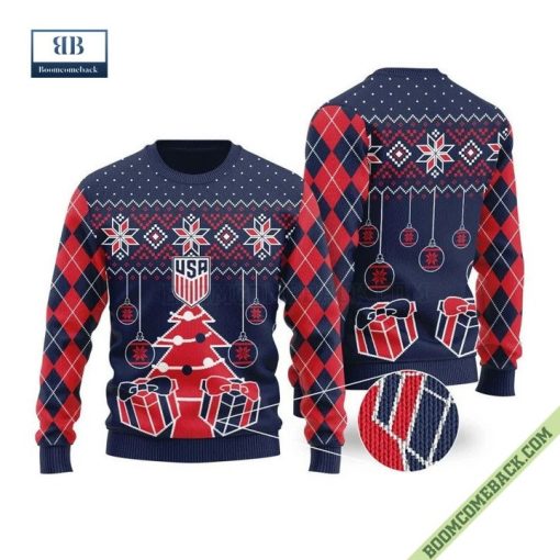 US Men’s National Soccer Team World Cup 2022 Christmas Sweaters