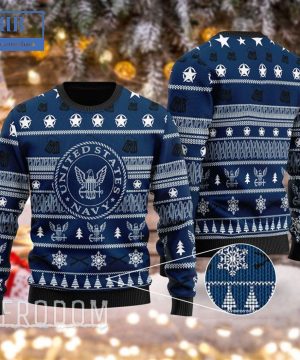 US Navy Ver 2 Ugly Christmas Sweater