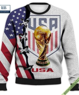 usa flag national soccer team world cup 2022 3d sweater and hoodie t shirt 3 Mauom