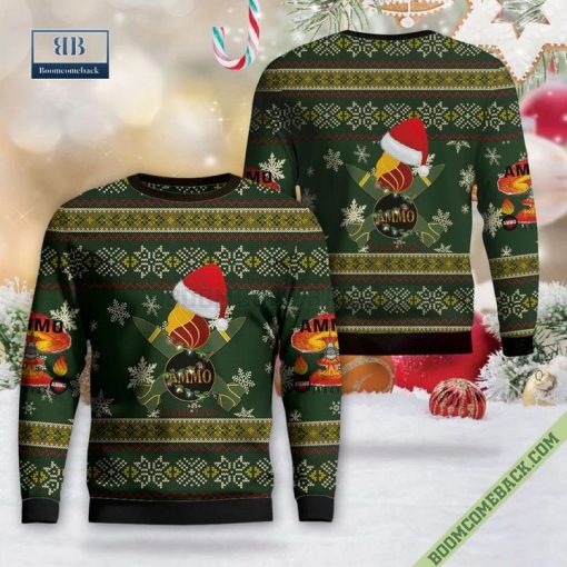 USAF Ammo Pisspot Christmas Sweater Jumper