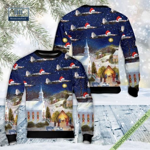 USMC Northrop F-5N Tiger II Christmas Sweater