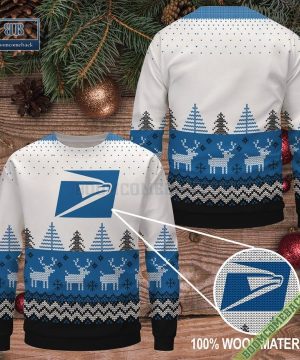 USPS 3D Ugly Sweater For Adult And Kid