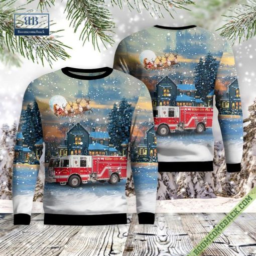 Utah, Sandy City Fire Department Ugly Christmas Sweater