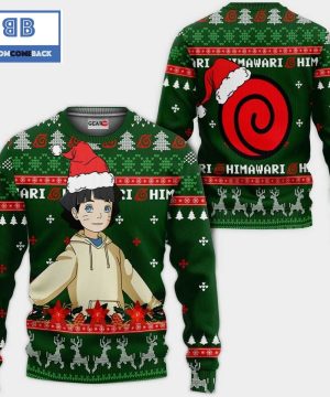 Uzumaki Himawari Satan Claus Naruto Anime Christmas 3D Sweater