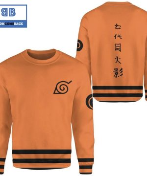 Uzumaki Naruto The Seventh Hokage Naruto Anime Christmas 3D Sweatshirt