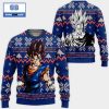 Vegeta Super Saiyan Blue Dragon Ball Anime Christmas 3D Sweater