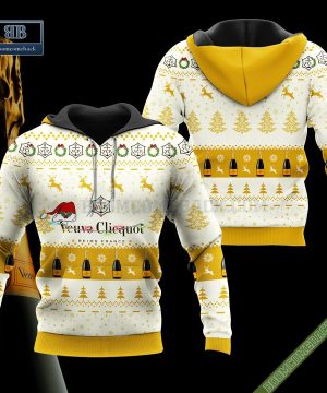 veuve clicquot santa hat christmas ugly christmas sweater hoodie zip hoodie bomber jacket 2 N0kA5