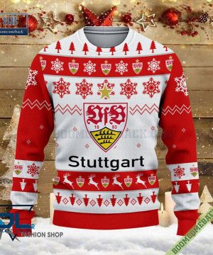 VfB Stuttgart Xmas Sweatshirt Ugly Christmas Sweater