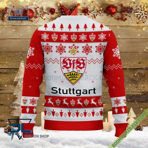 VfB Stuttgart Xmas Sweatshirt Ugly Christmas Sweater