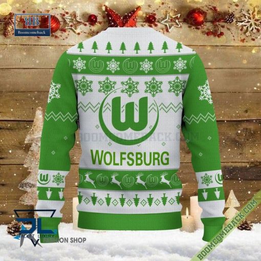 VfL Wolfsburg Xmas Sweatshirt Ugly Christmas Sweater