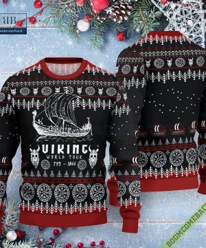 Viking World Tour 793 1066 Ugly Christmas Sweater