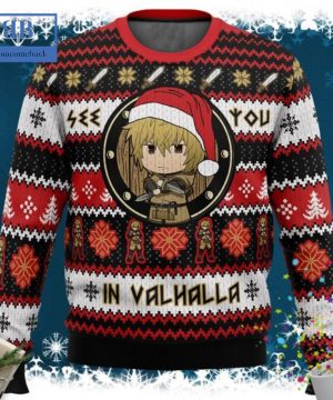 Vinland Saga See You in Valhalla Ugly Christmas Sweater