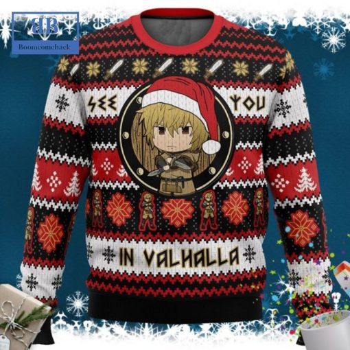 Vinland Saga See You in Valhalla Ugly Christmas Sweater