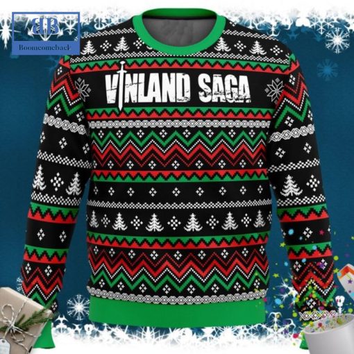 Vinland Saga Viking Ship Ugly Christmas Sweater