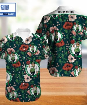 Vintage NBA Boston Celtics Hawaiian Shirt