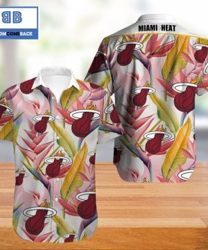 Vintage NBA Miami Heat Hawaiian Shirt