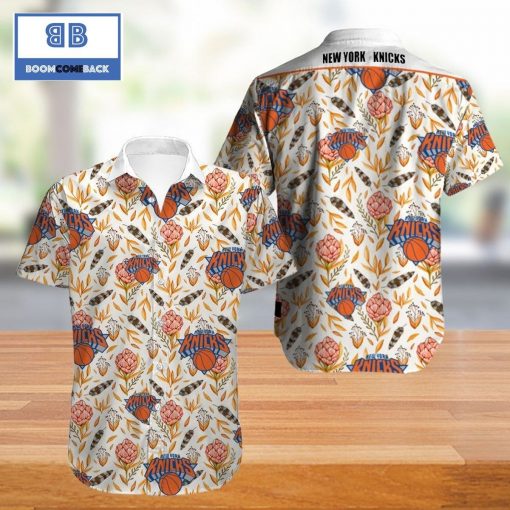 Vintage NBA New York Knicks Hawaiian Shirt